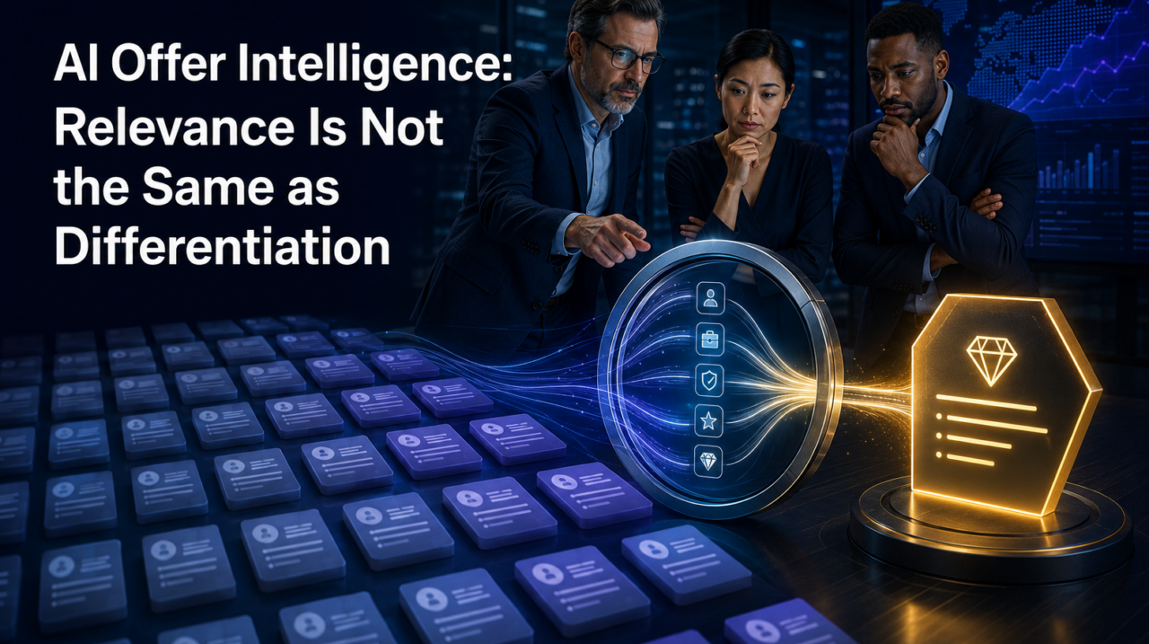 AI Offer Intelligence: Relevance Is Not the Same as Differentiation