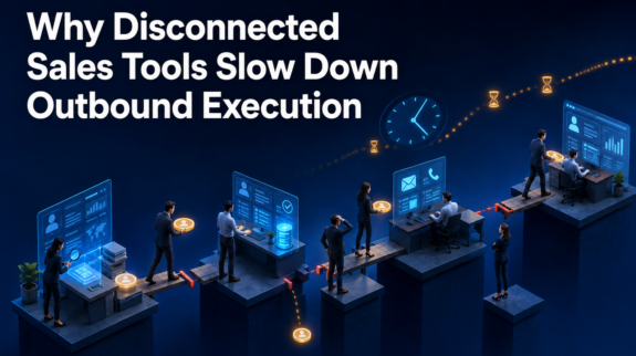 Why Disconnected Sales Tools Slow Down Outbound Execution